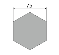 Сталь сорт нерж никел шестигранник х/т 75 h11 (Калиброванный), марка 12Х18Н10Т AISI 321