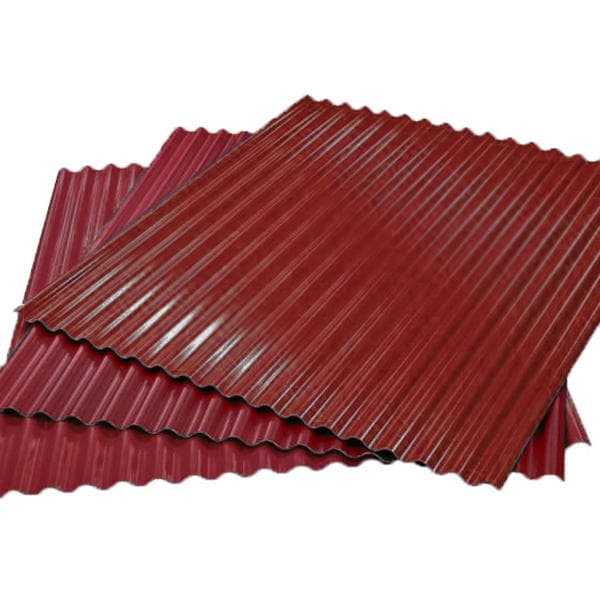 Гофрированный лист (гофролист) С15 RAL 3005 винно-красный 0.5 мм