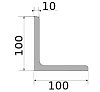 уголок 100х100х10, длина 12 м, марка ст09г2с-15