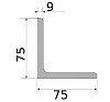 уголок 75х75х9, длина 12 м, марка ст3