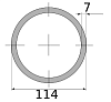 трубы г/д 114х7, марка ст10