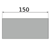 полоса горячекатаная 150х10, длина 6 м, марка ст3