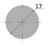 сталь сортовая х/т калиброванная круг 17, марка ст45