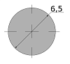 катанка 6.5, длина 6 м, марка ст3