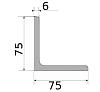 уголок 75х75х6, длина 12 м, марка ст09г2с-12