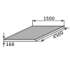 лист г/к горячекатанный 160х1500х4500, марка ст3